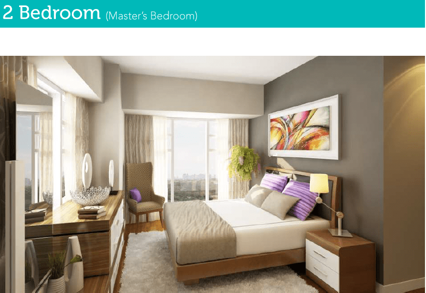 2 Bedroom Masters Bedroom