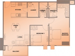 The+Lerato+2BR+Unit