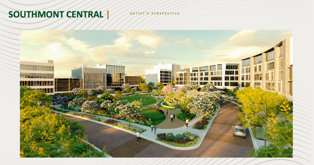 Southmont Estate commercial district nestled in Silang, Cavite