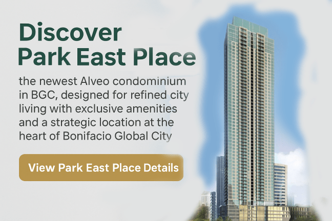 Park East Place in BGC Taguig by Alveo